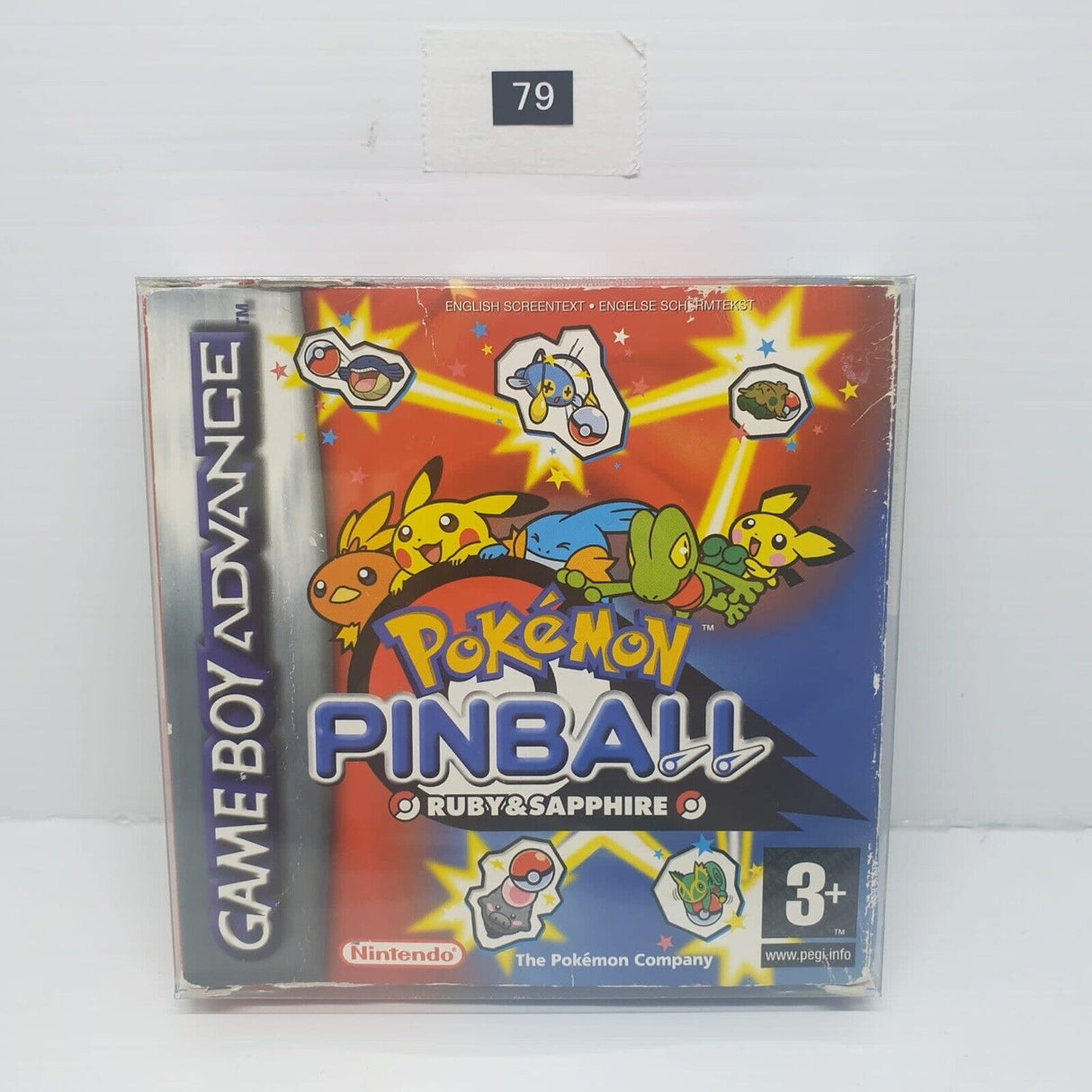 Pokemon Pinball Nintendo Gameboy Advance GBA game Boxed Complete