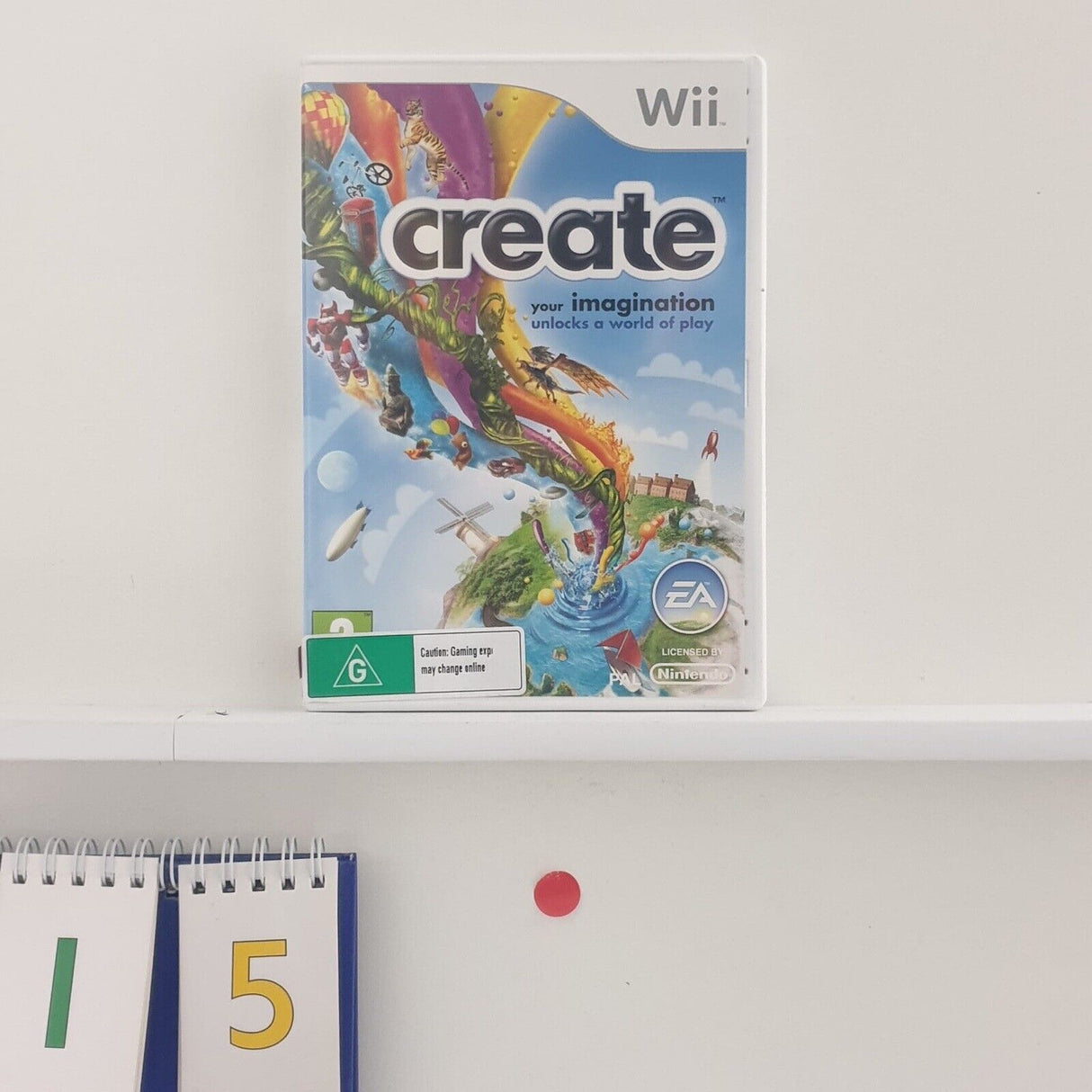 Create your imagination Nintendo Wii Game + Manual PAL