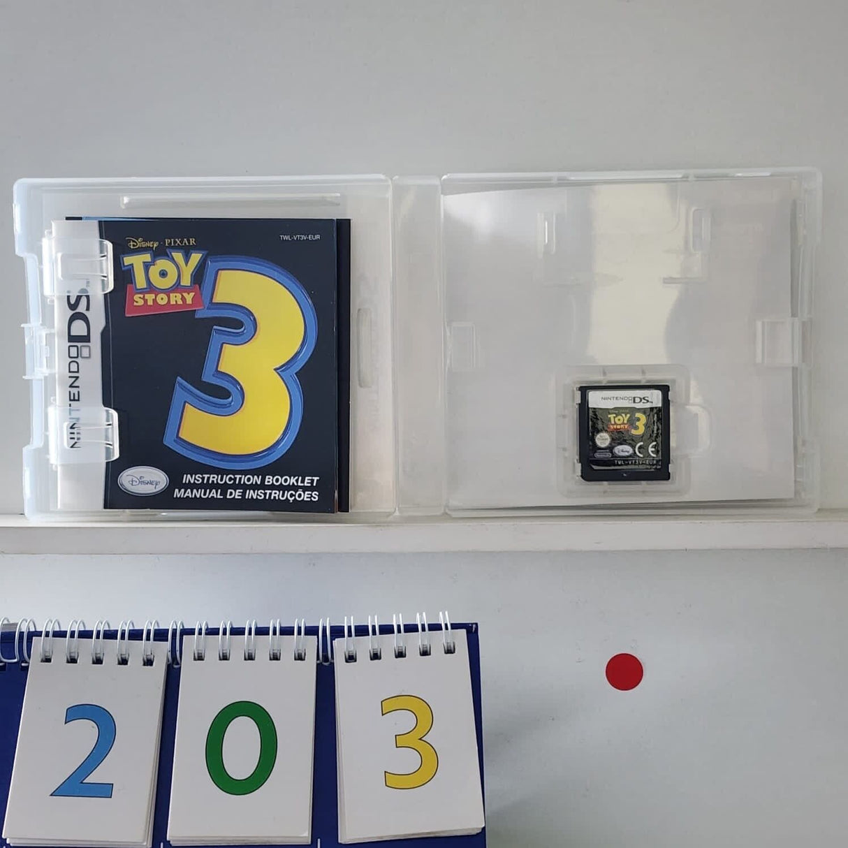Toy Story 3 III Nintendo DS Game + Manual