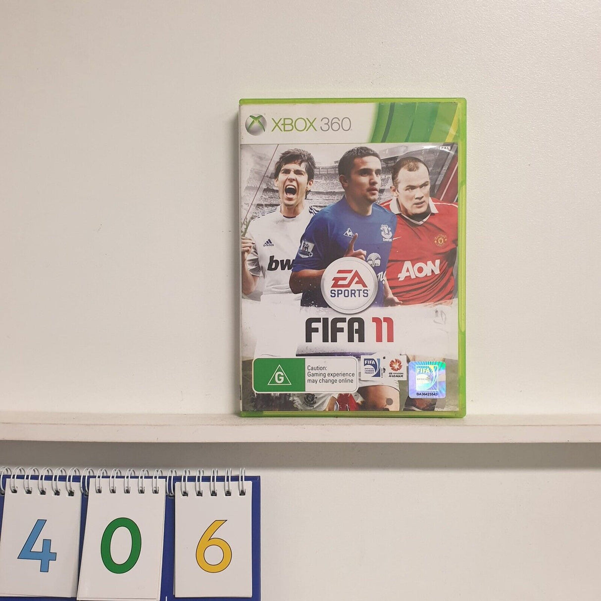 Fifa 11 2011 Xbox 360 game + manual PAL