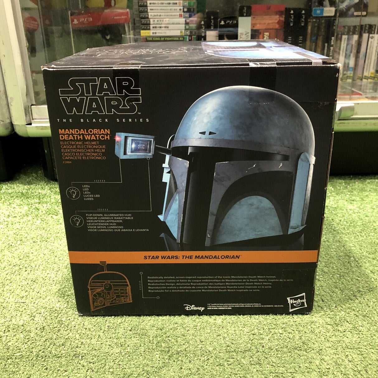 Hasbro Star Wars The Black Series Mandalorian Death Watch Helmet Boxed Brand New