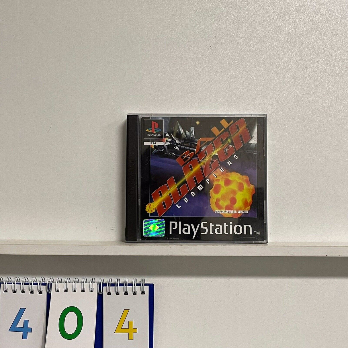 Ball Blazer Champions PS1 Playstation 1 game + manual PAL