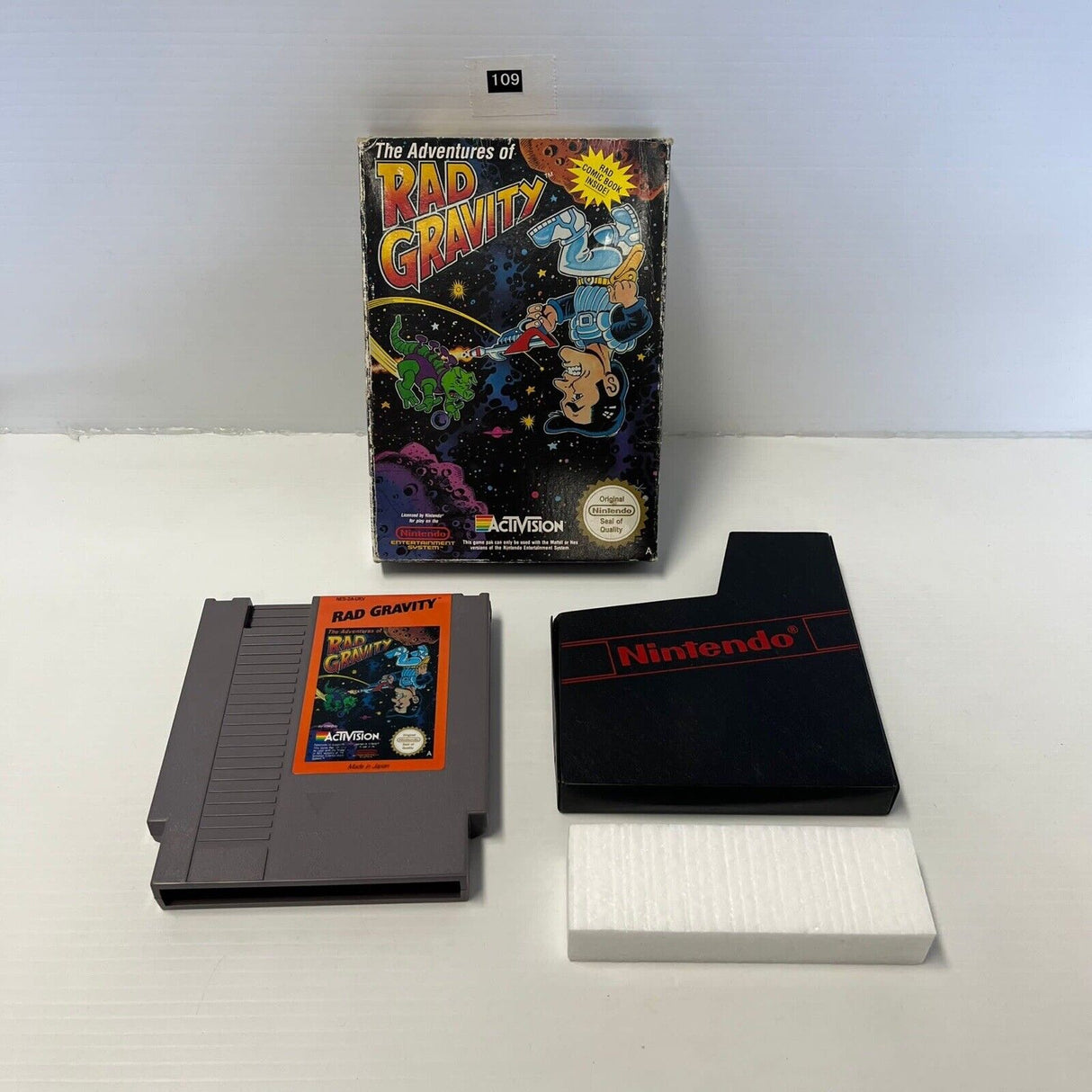 The Adventures of Rad Gravity Nintendo NES Game Boxed