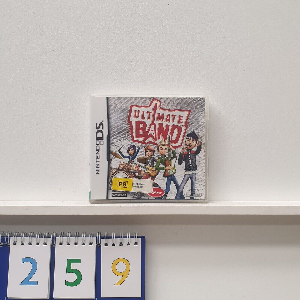 Ultmate Band Nintendo DS game + manual