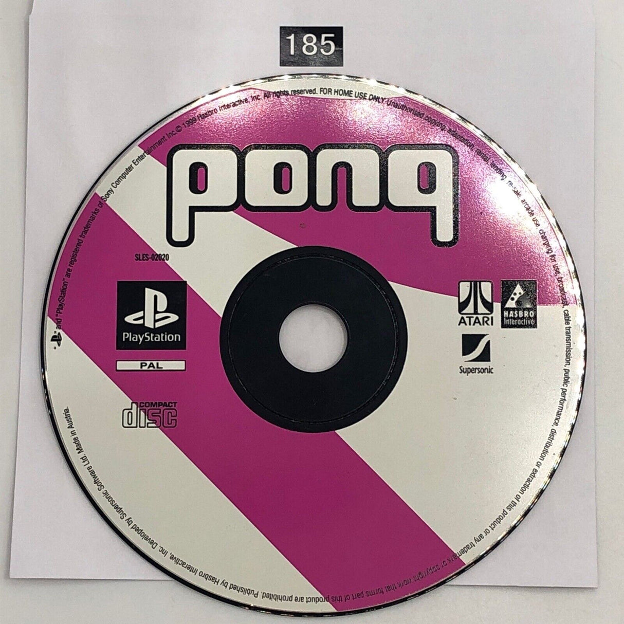 Ponq PS1 Playstation 1 Game Disc Only