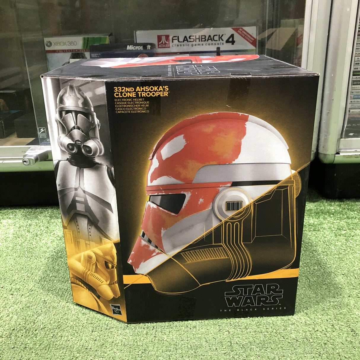 Star Wars The Black Series 332nd Ahsoka’s Clone Trooper Helmet Boxed Brand New