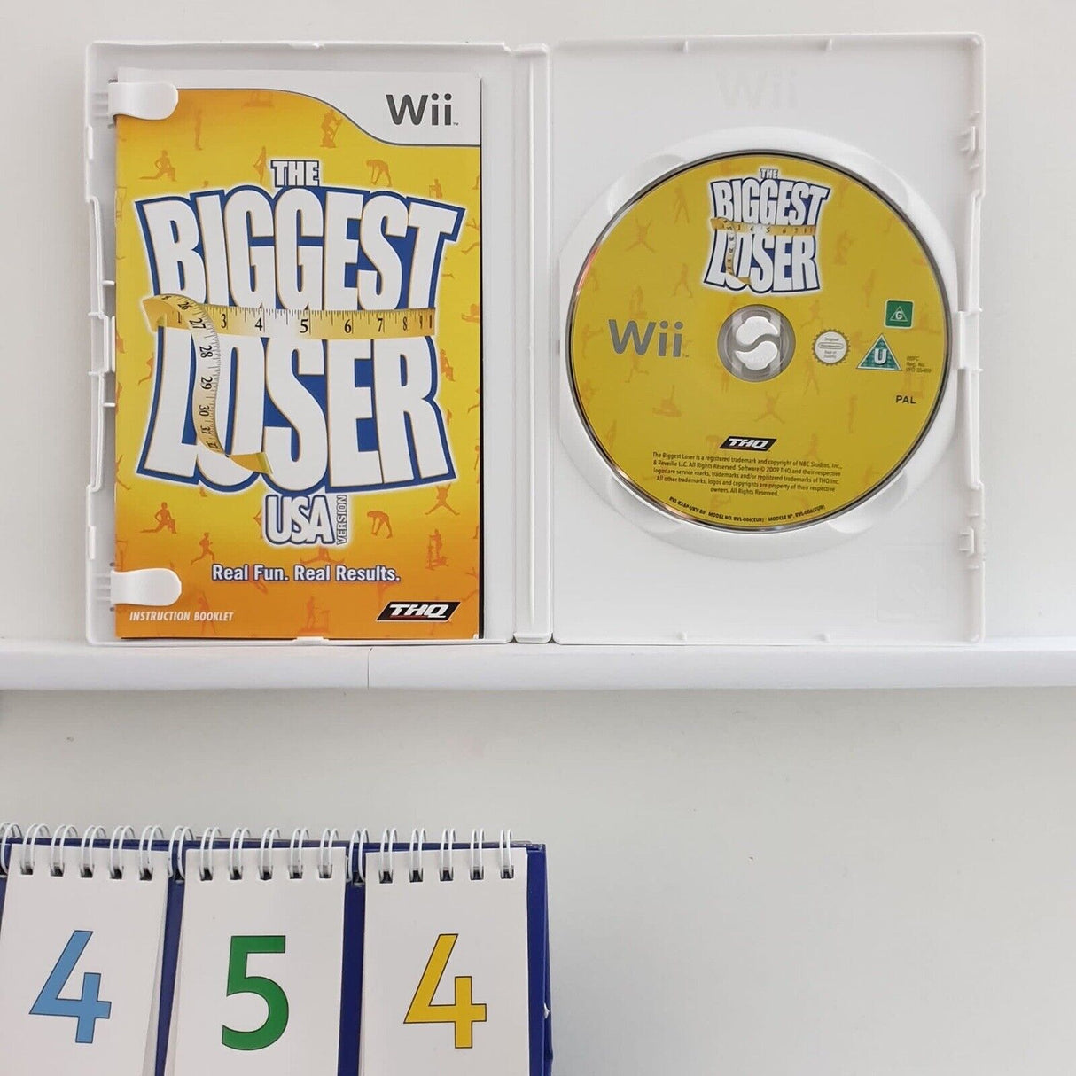 The Biggest Loser USA Nintendo Wii Game + Manual PAL