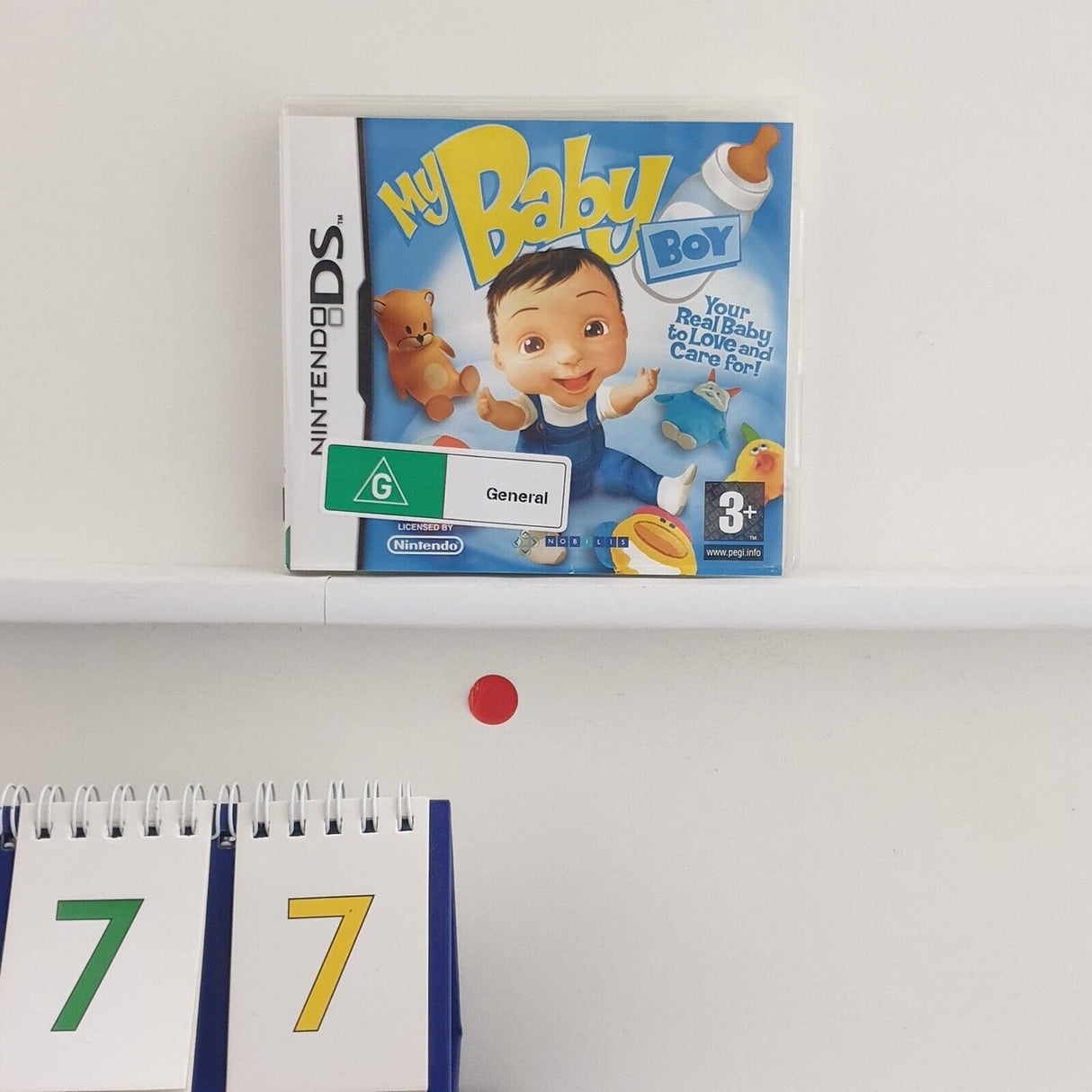 My Baby Boy Nintendo DS Game + Manual