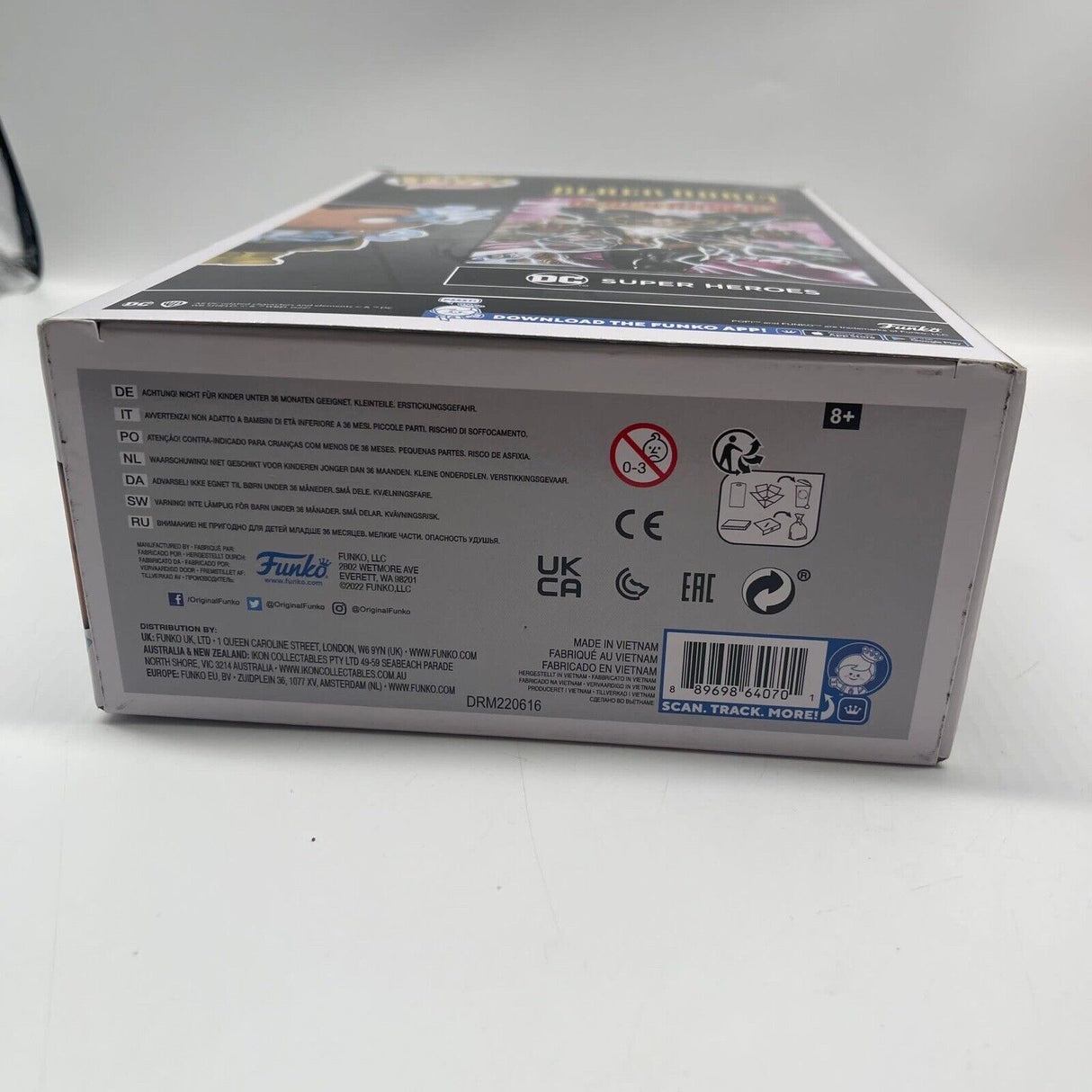 Black Adam GITD #08 Funko Pop Vinyl Figure