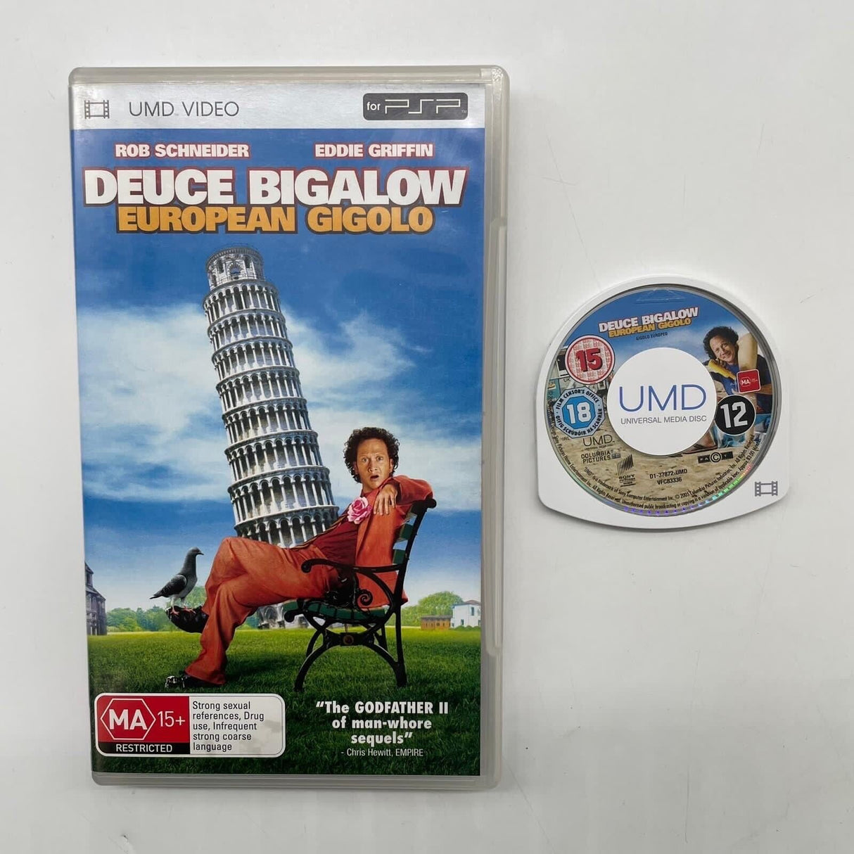 Deuce Bigalow European Gigolo PSP Playstation Portable UMD Video Movie