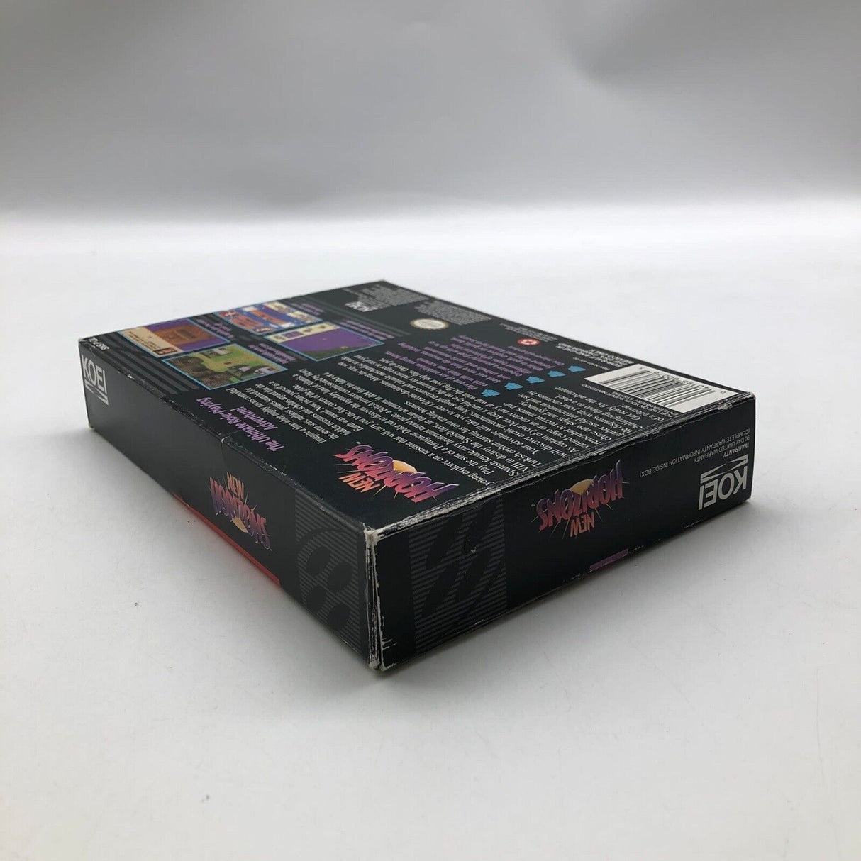 Uncharted Waters New Horizons Super Nintendo SNES Game Boxed NTSC U/C