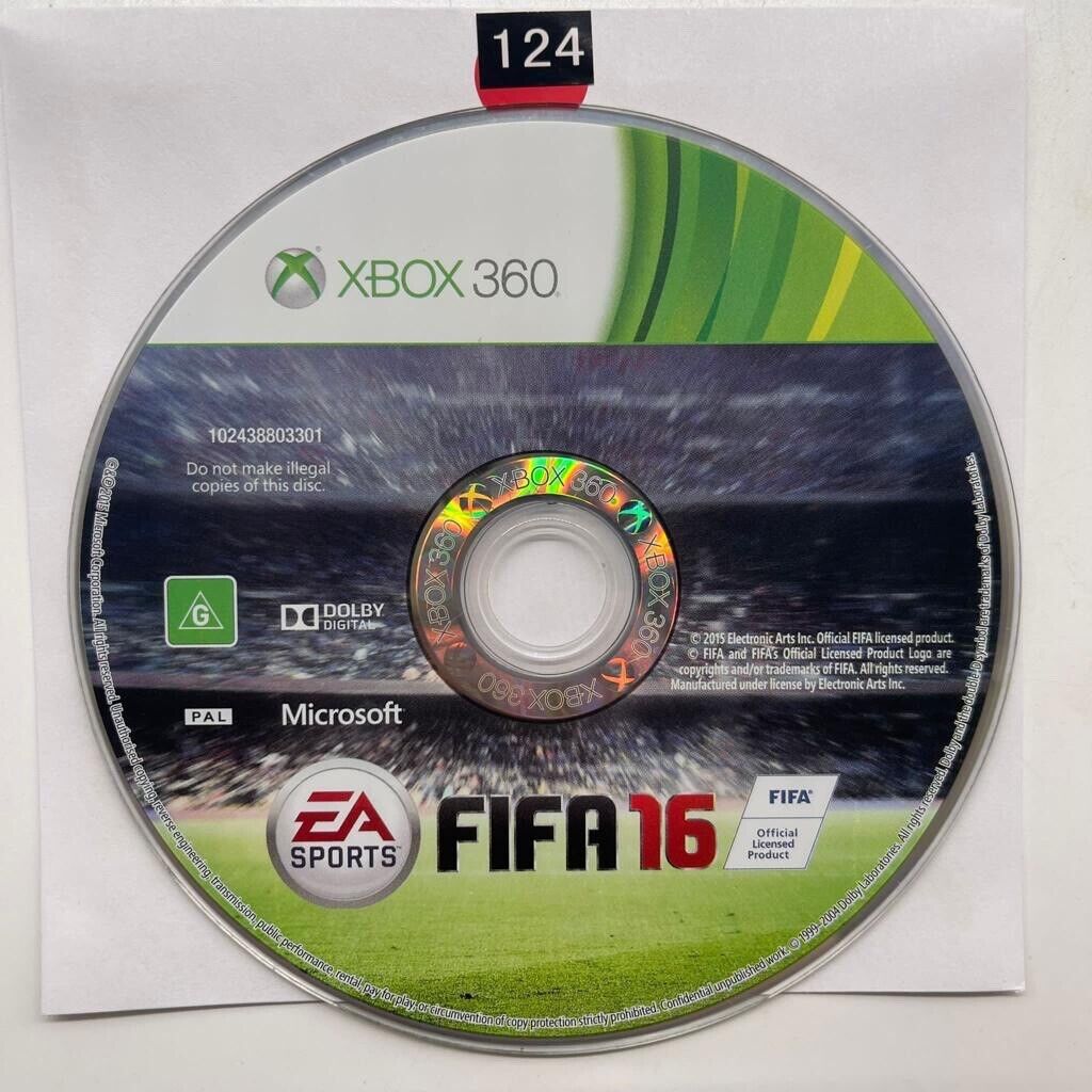 FIFA 16 Xbox 360 Game Disc Only