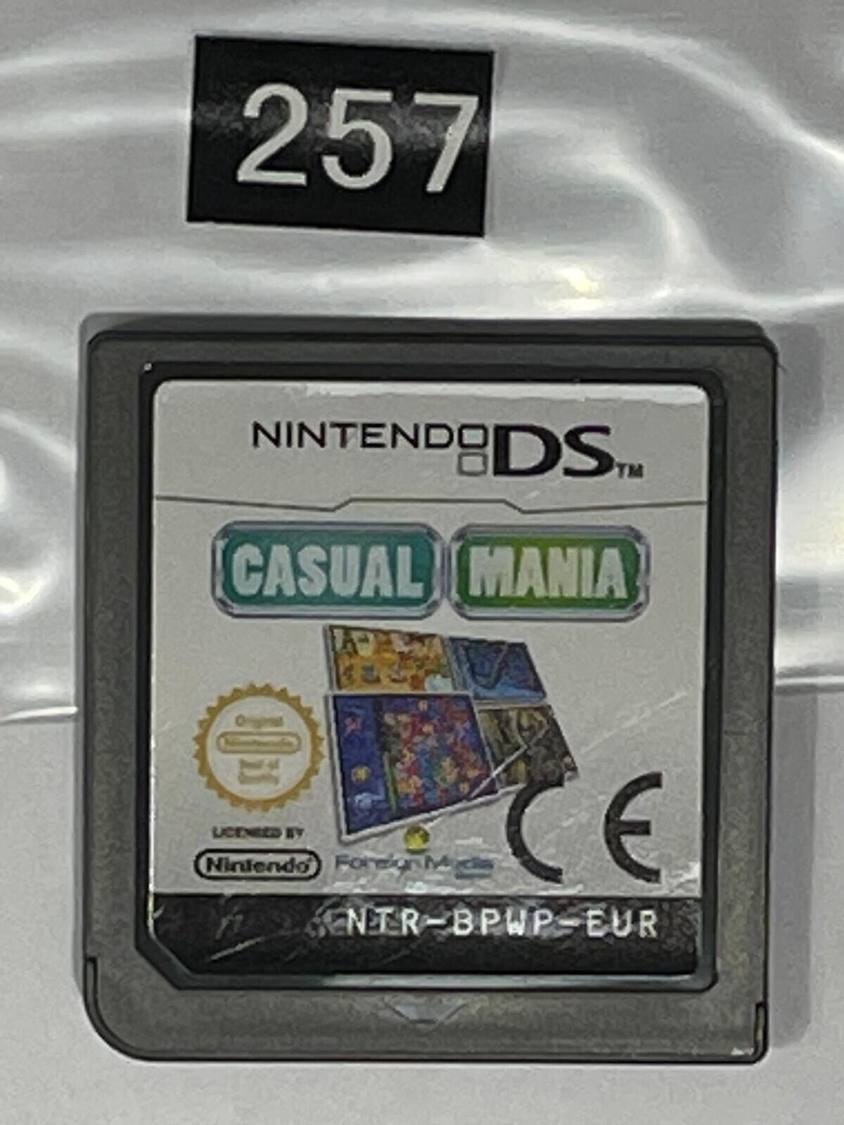 Casual Mania Nintendo DS Game Cartridge