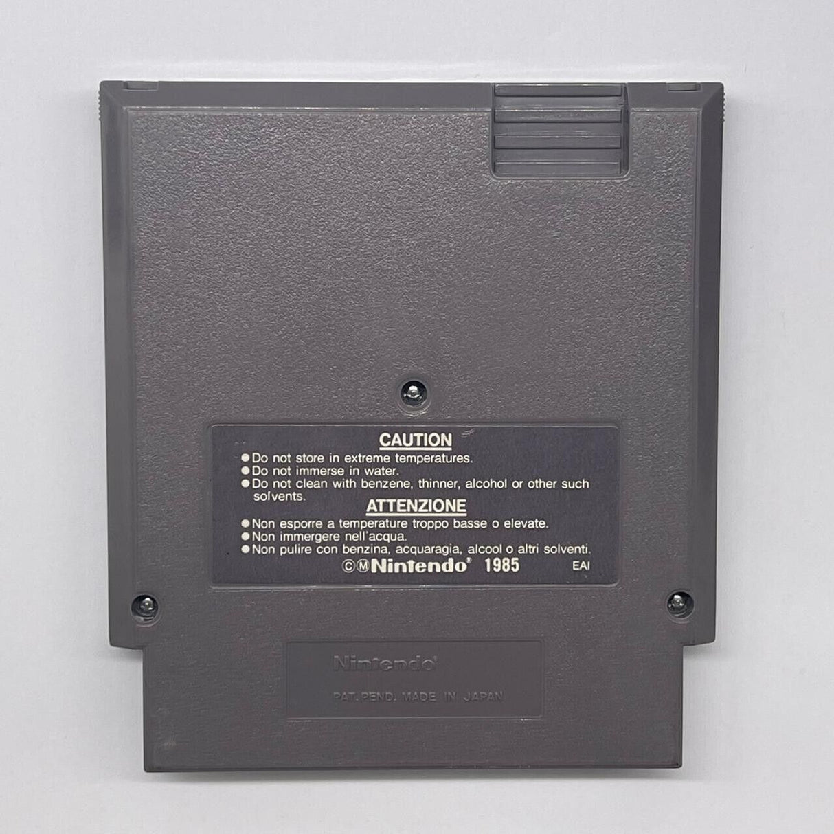 Kung Fu Nintendo Entertainment System NES Game PAL