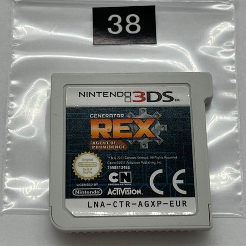Generator Rex Agent Of Providence Nintendo 3DS Game Cartridge oz38