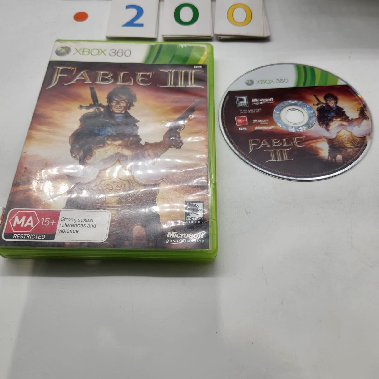 Fable III 3 Xbox 360 Game PAL