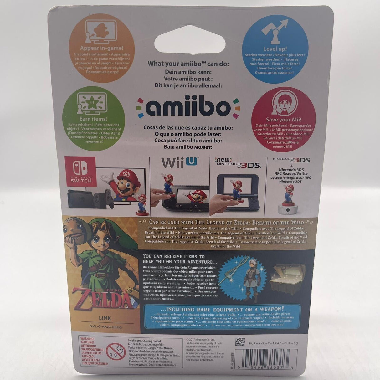 The Legend of Zelda 30th Anniversary Link Majora’s Mask Amiibo Figure