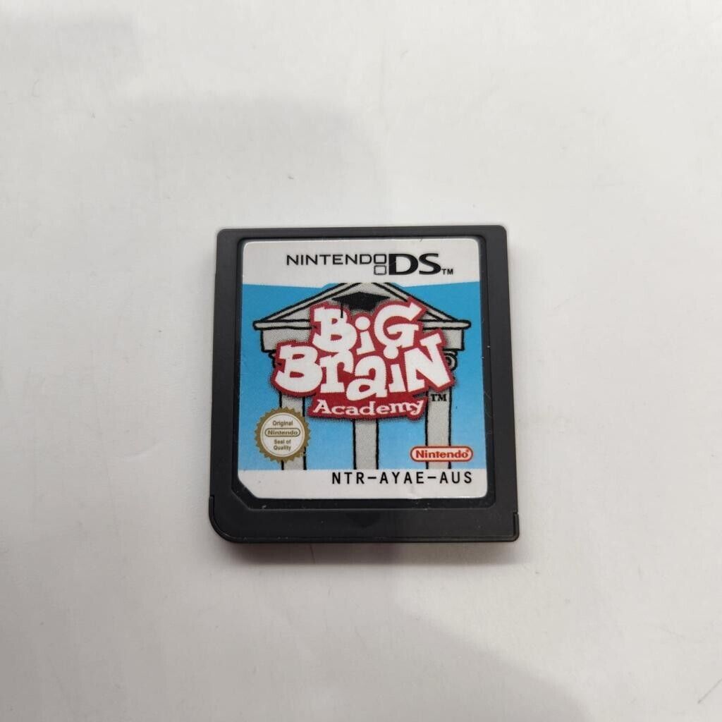 Big Brain Academy Nintendo DS Game Cartridge
