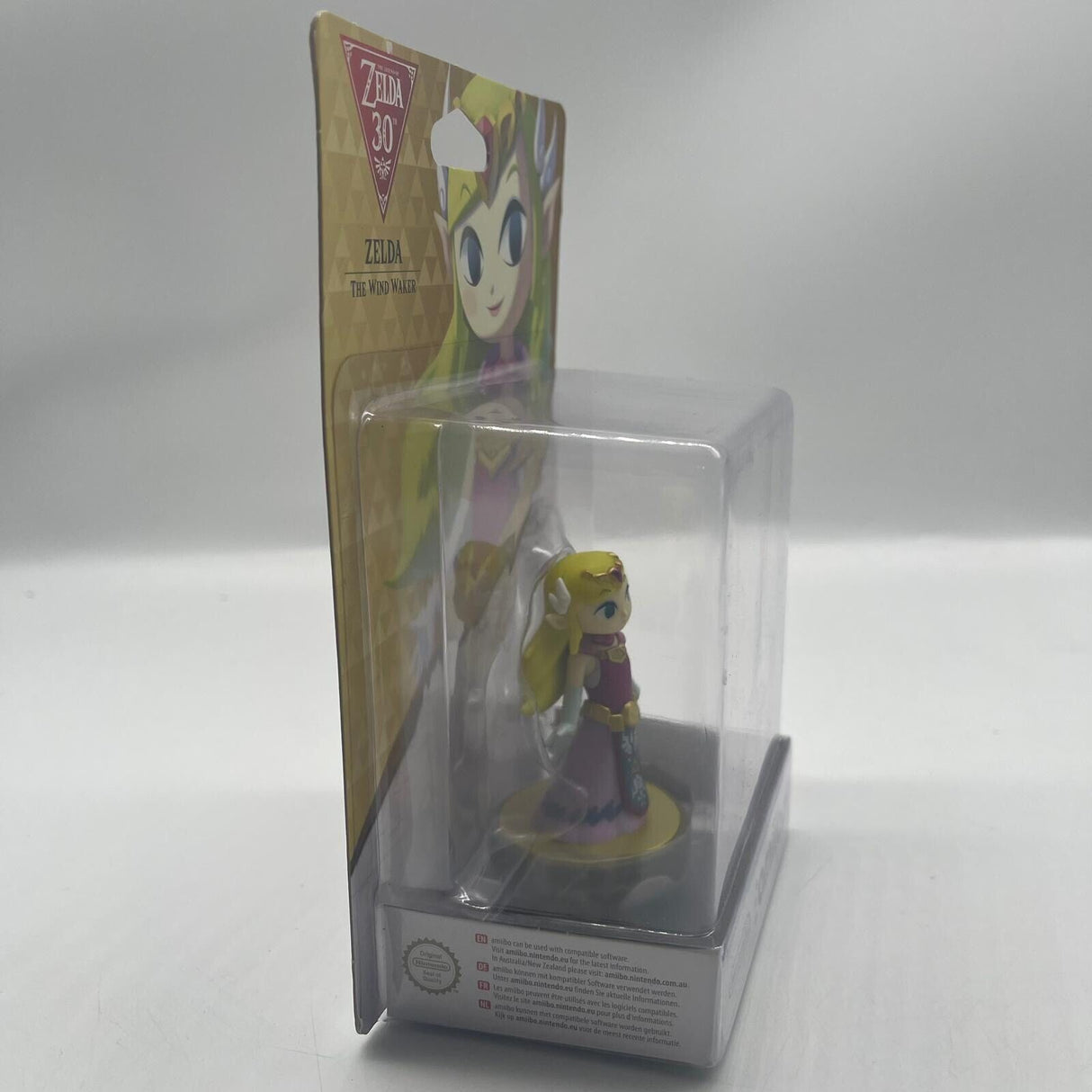 The Legend Of Zelda 30th Anniversary Zelda The Wind Waker Amiibo Figure