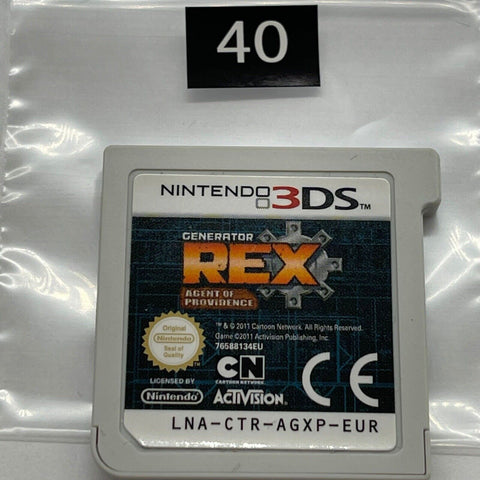 Generator Rex Agent Of Providence Nintendo 3DS Game Cartridge oz40