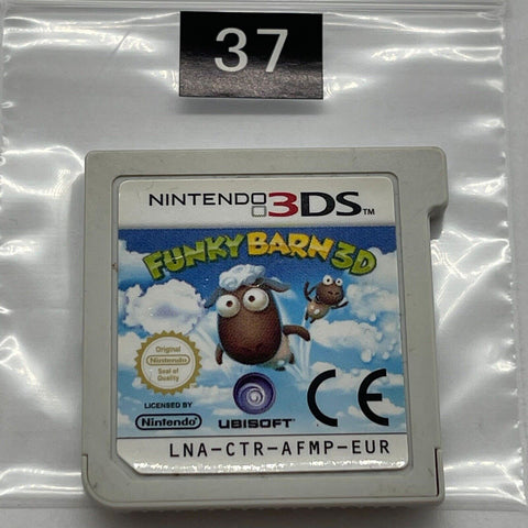 Funky Barn 3D Nintendo 3DS Game Cartridge oz37