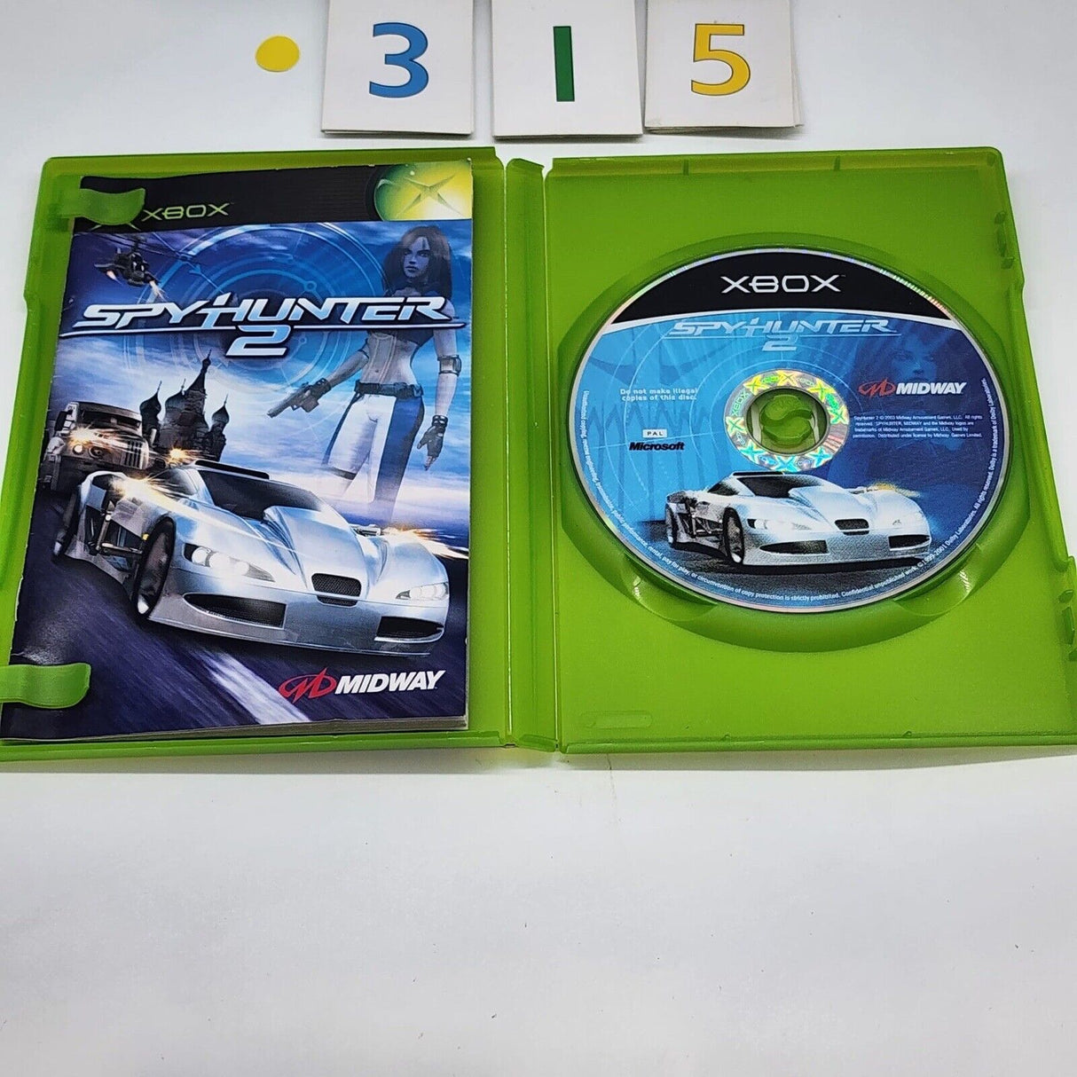 Spy Hunter 2 II Xbox Original Game + Manual PAL