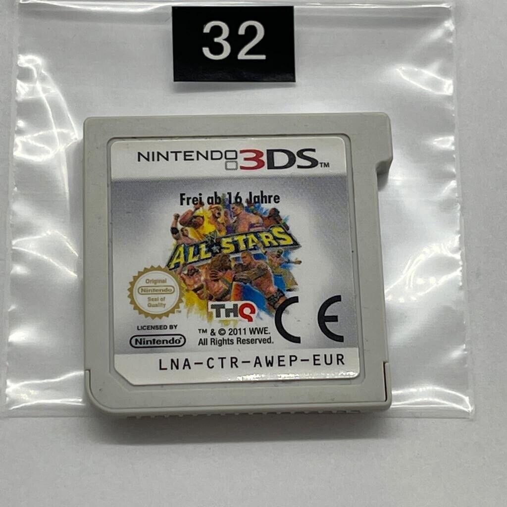 WWE All Stars Nintendo DS Game Cartridge