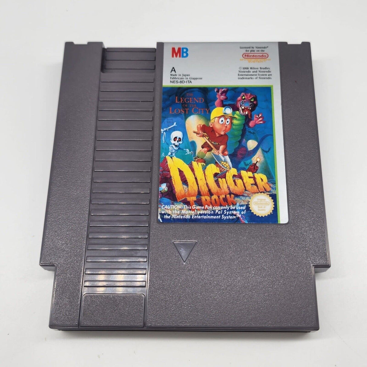 Digger T. Rock Nintendo Entertainment System NES Game Boxed PAL