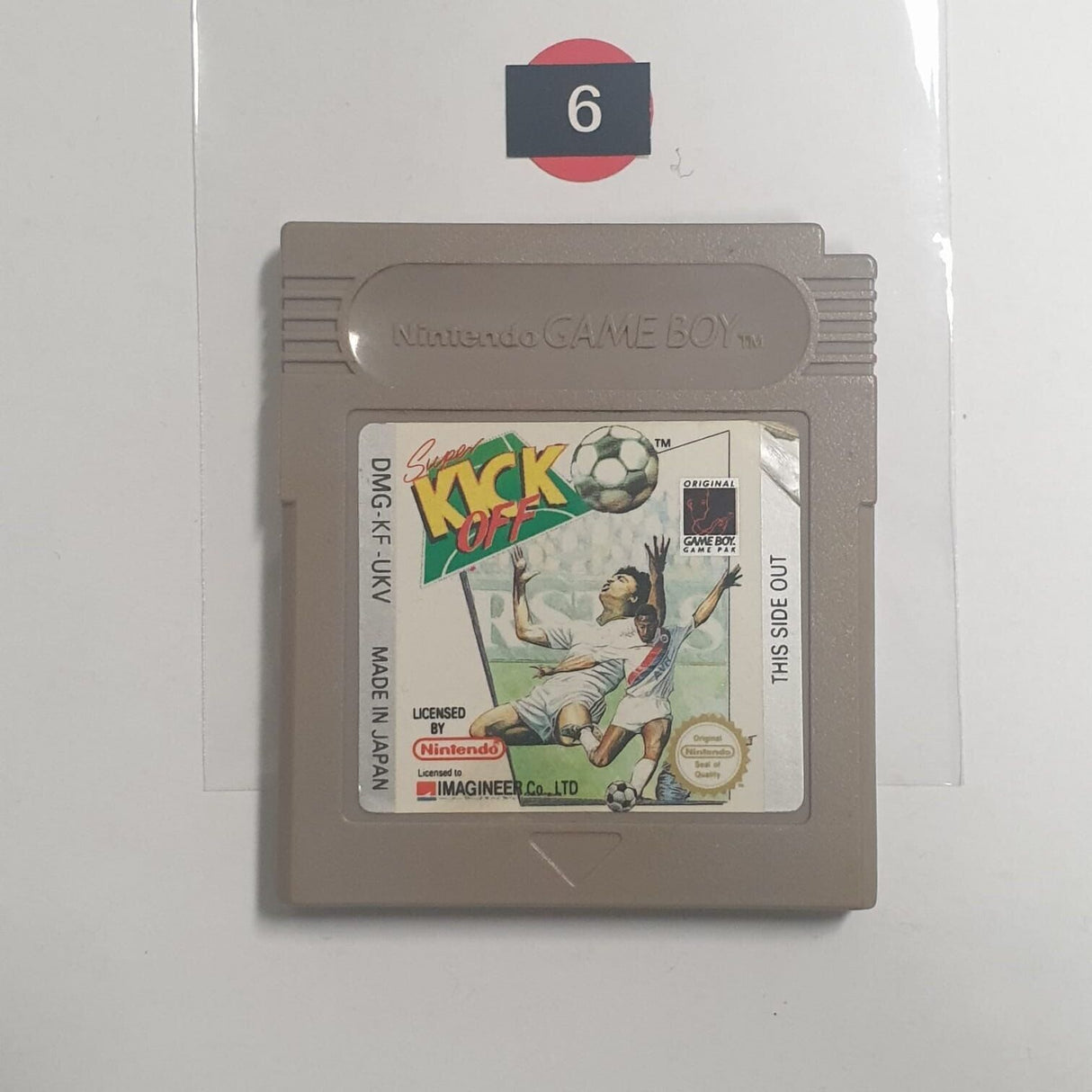 Kick Off Soccer Nintendo Gameboy Original Game