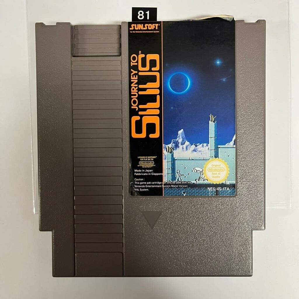 Journey to Silius Nintendo Entertainment System NES Game PAL
