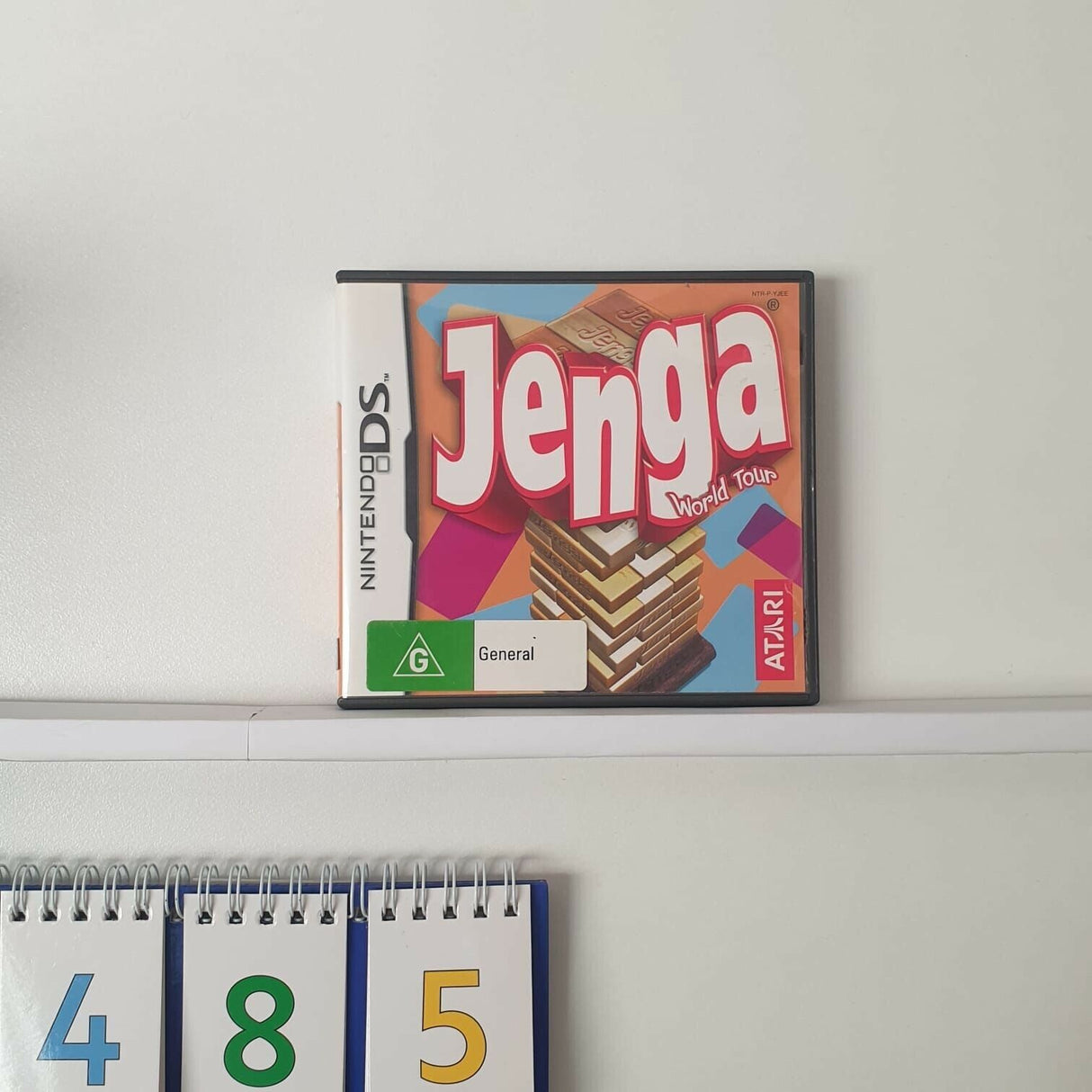 Jenga World Tour Nintendo DS Game + Manual
