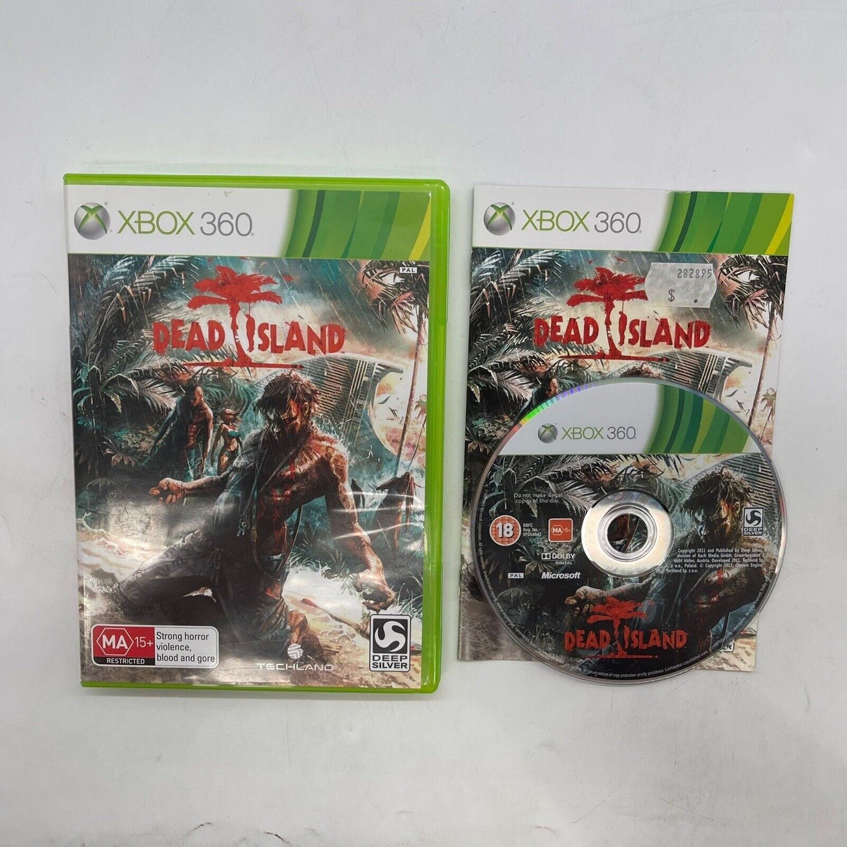 Dead Island Xbox 360 Game + Manual PAL
