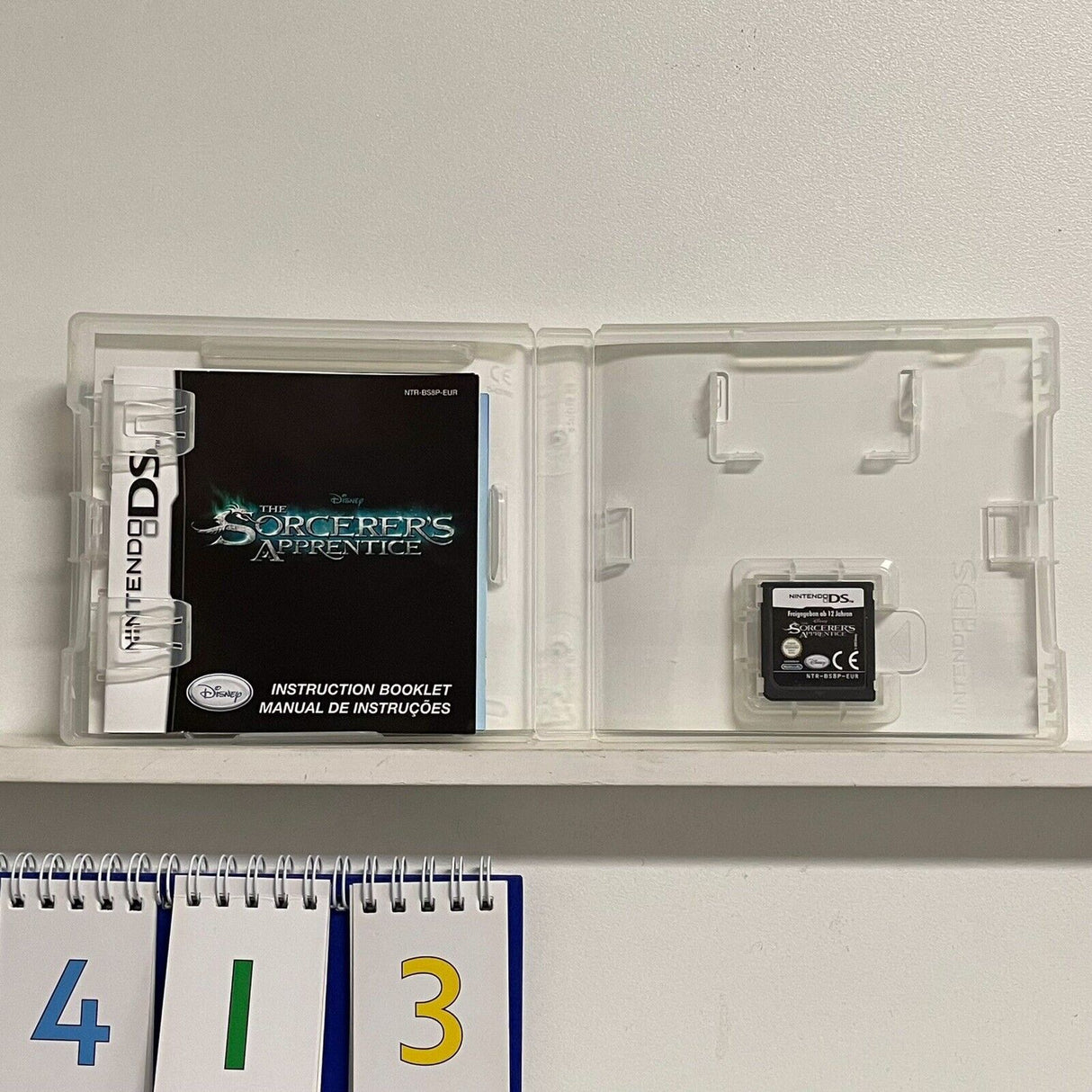 The Sorcerer's Apprentice Nintendo DS game + manual