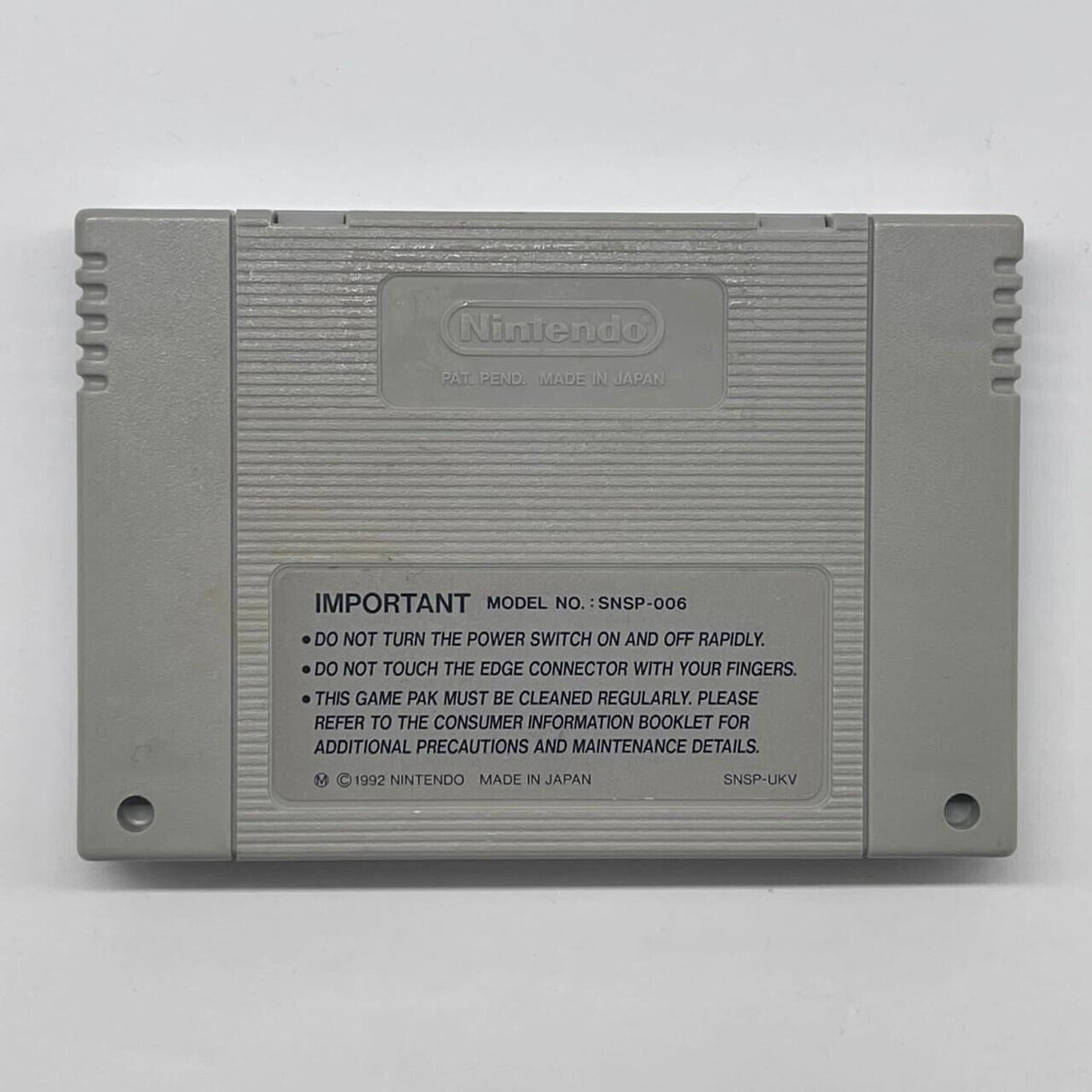 Kid Clown in Crazy Chase Super Nintendo SNES Game Cartridge PAL