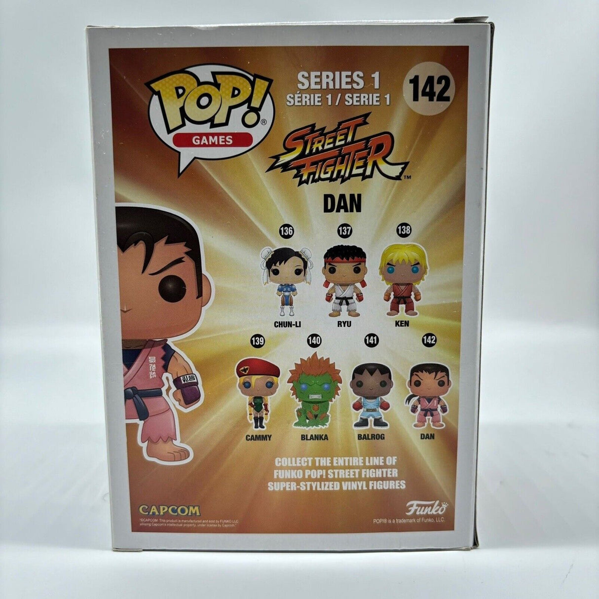 Dan Street Fighter #142 Funko Pop Vinyl Figure