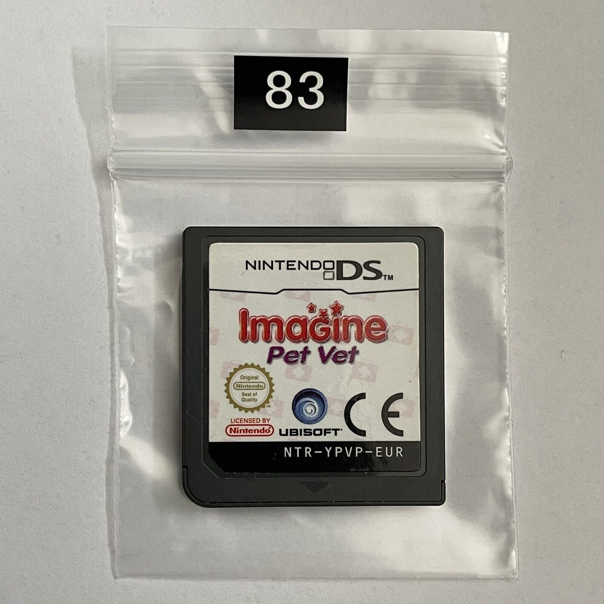 Imagine Pet Vet Nintendo DS Game Cartridge