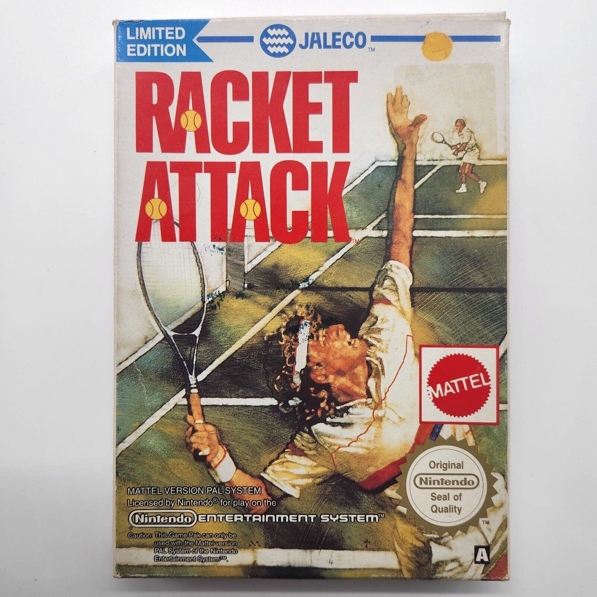 Racket Attack Nintendo Entertainment System NES Game Boxed Complete