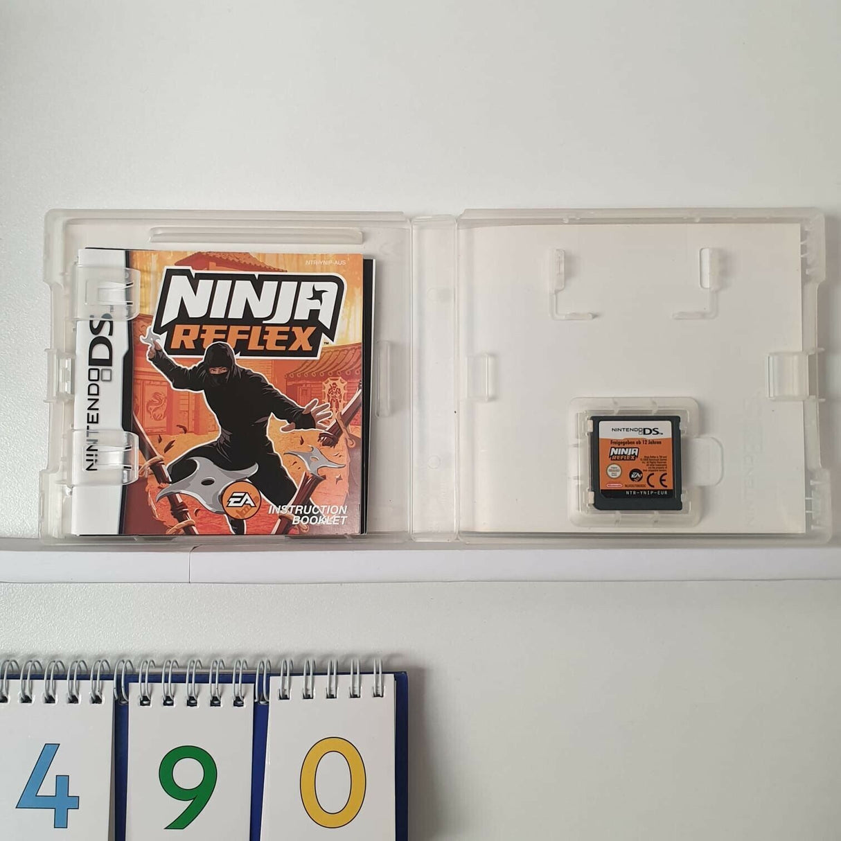 Ninja Reflex Nintendo DS Game + Manual
