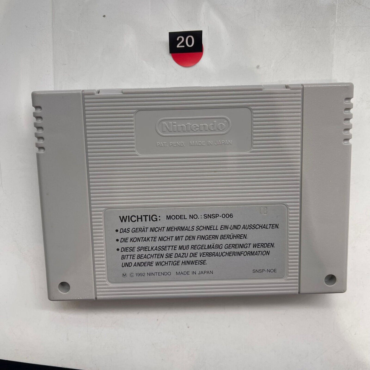 Soul Blazer Super Nintendo SNES Game GERMAN PAL