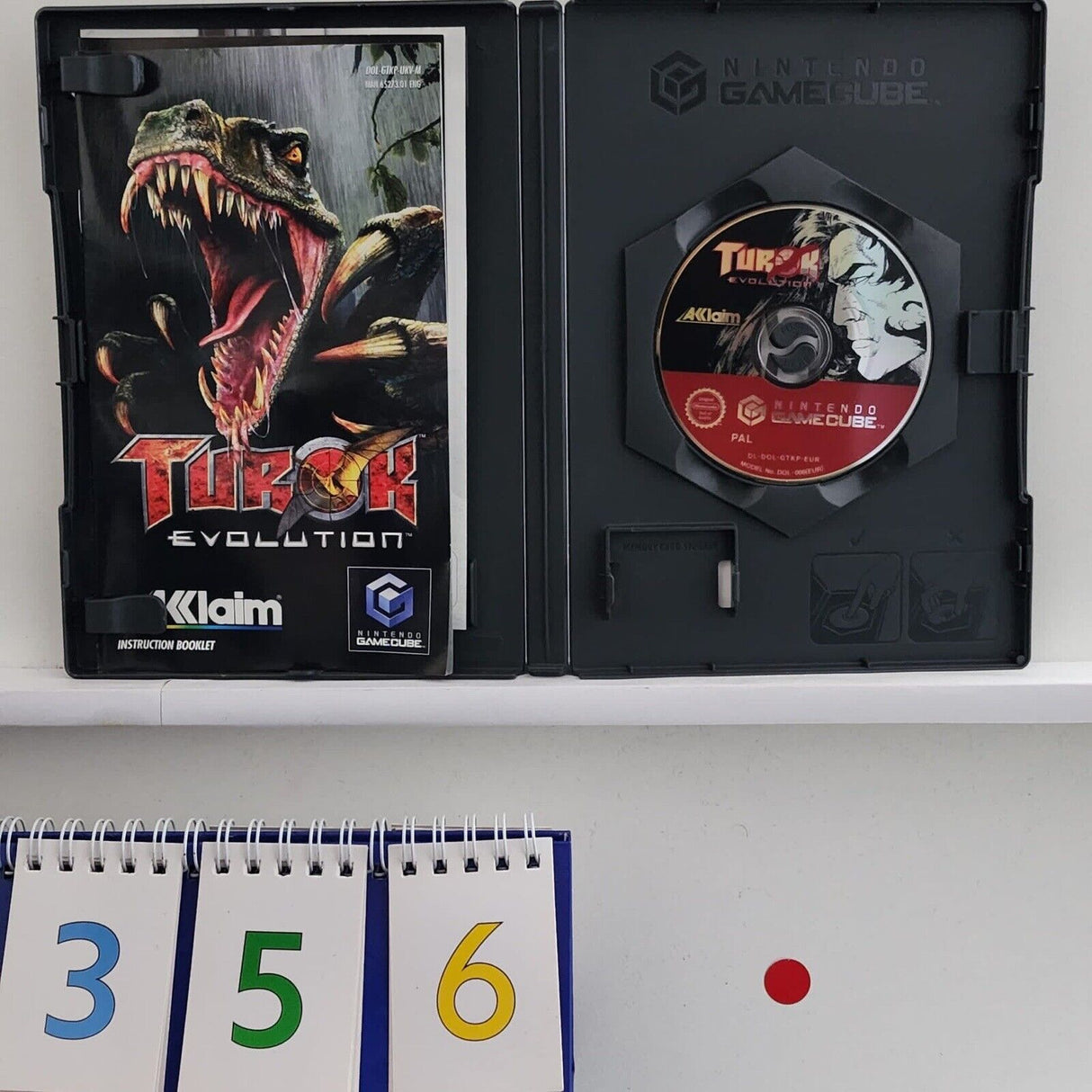 Turok Evolution Nintendo Gamecube Game + Manual PAL