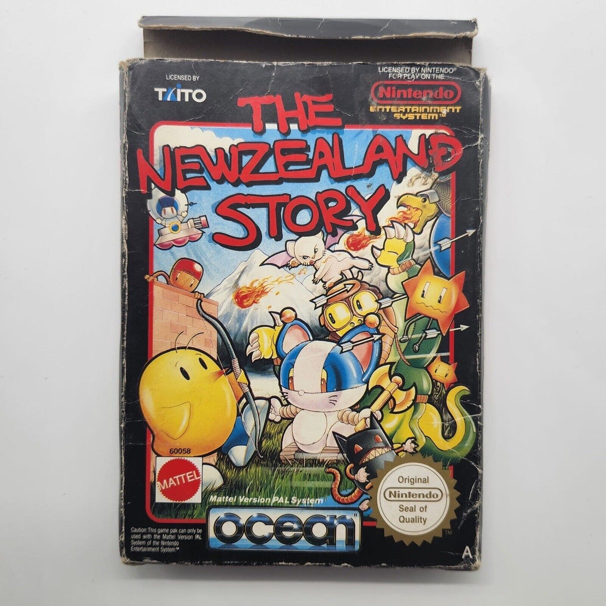 The New Zealand Story Nintendo Entertainment System NES Game PAL Boxed
