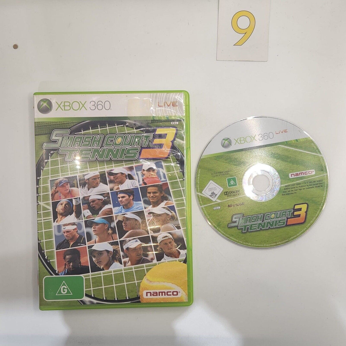 Smash Court Tennis 3 III Xbox 360 Game PAL