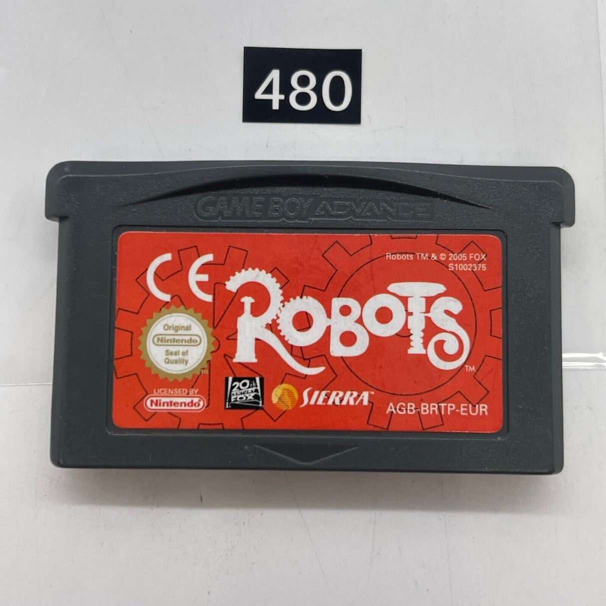 Robots Nintendo Gameboy Advance GBA Game Cartridge