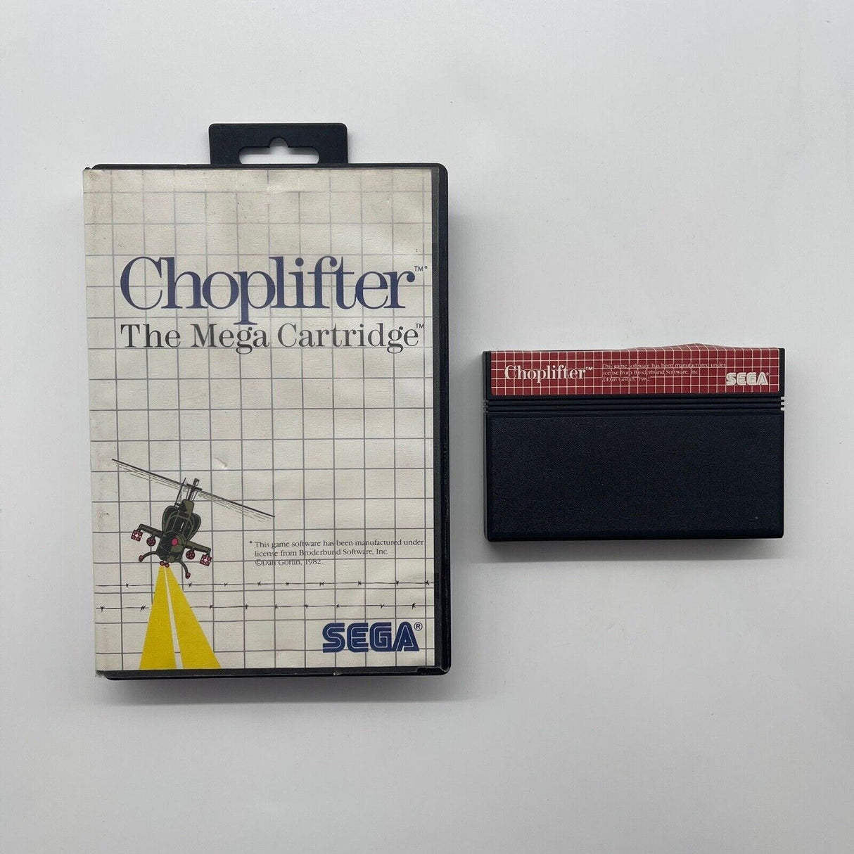Choplifter Sega Master System Game PAL