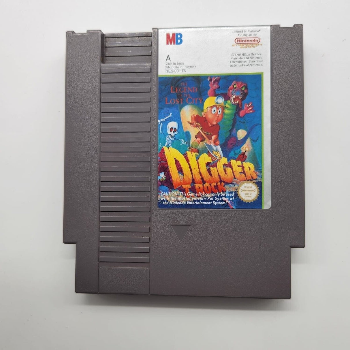 Digger T. Rock Nintendo Entertainment System NES Game PAL Boxed