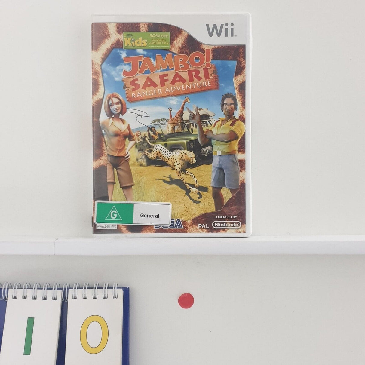 Jambo! Safari Ranger Adventure Nintendo Wii Game + Manual PAL p10