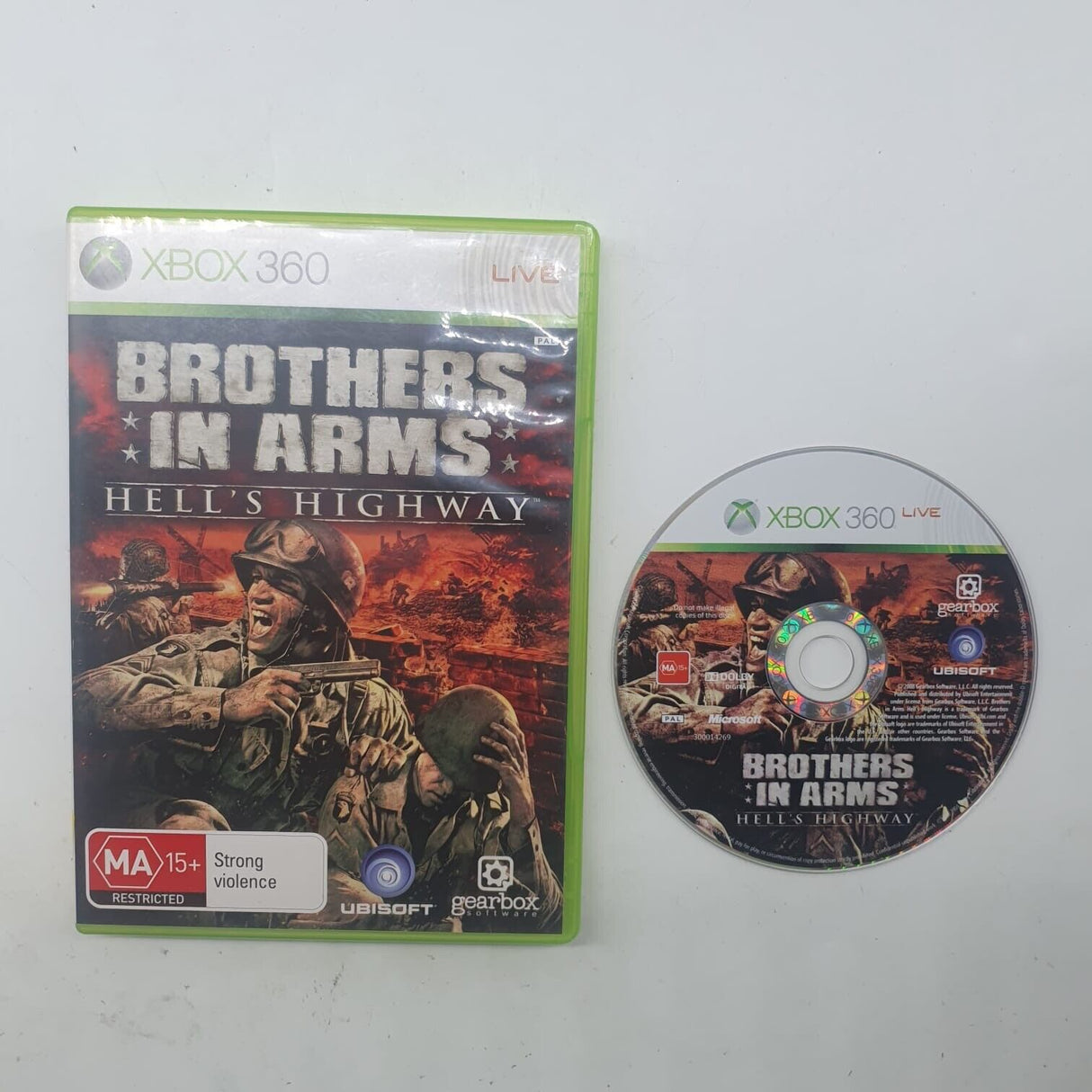 Brothers in Arms Hells Highway Xbox 360 Game PAL
