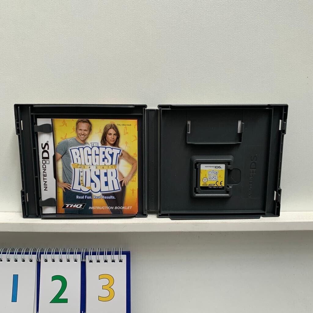 The Biggest Loser Nintendo DS game + Manual