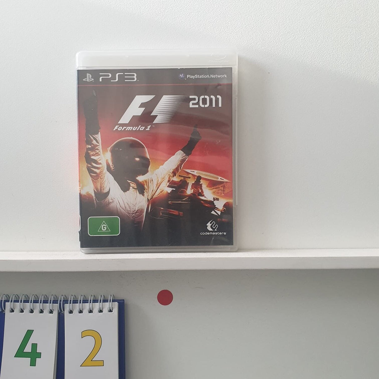 Formula 1 F1 2011 PS3 PlayStation 3 game + manual