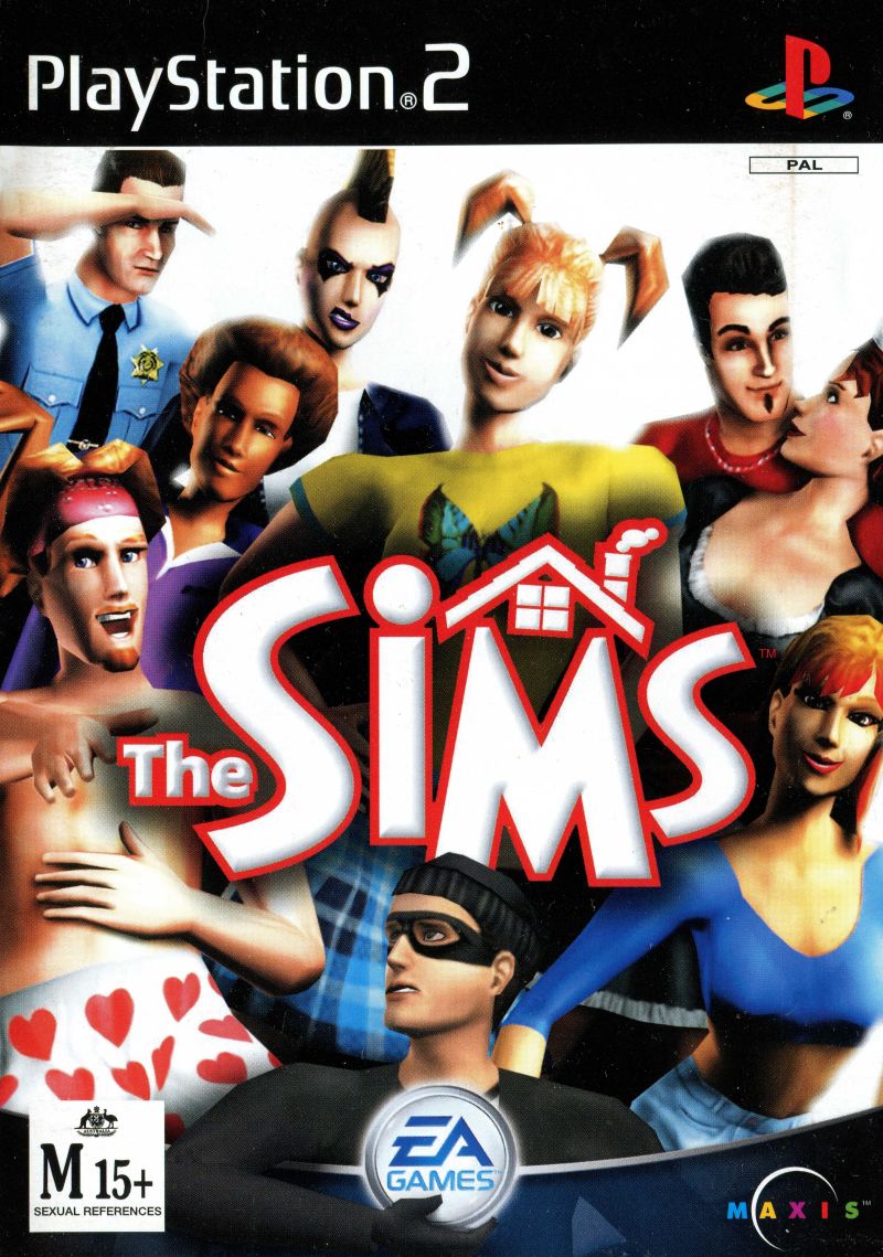 The Sims Playstation 2 PS2 Game PAL